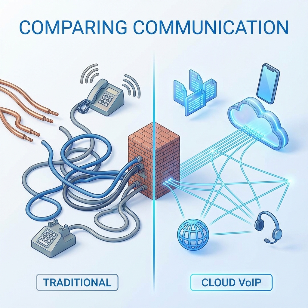VoIP vs tradicional